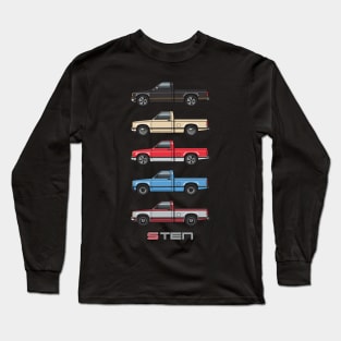 Five Line Long Sleeve T-Shirt